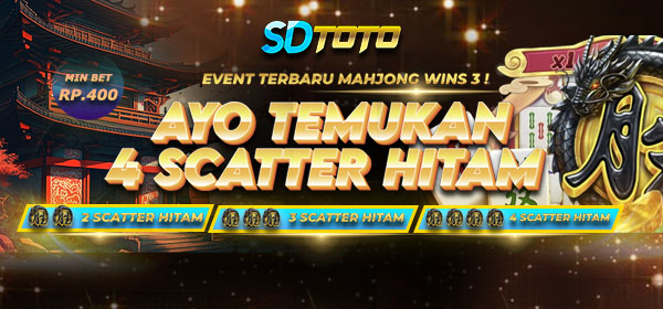 MAHJONG SCATTER HITAM
